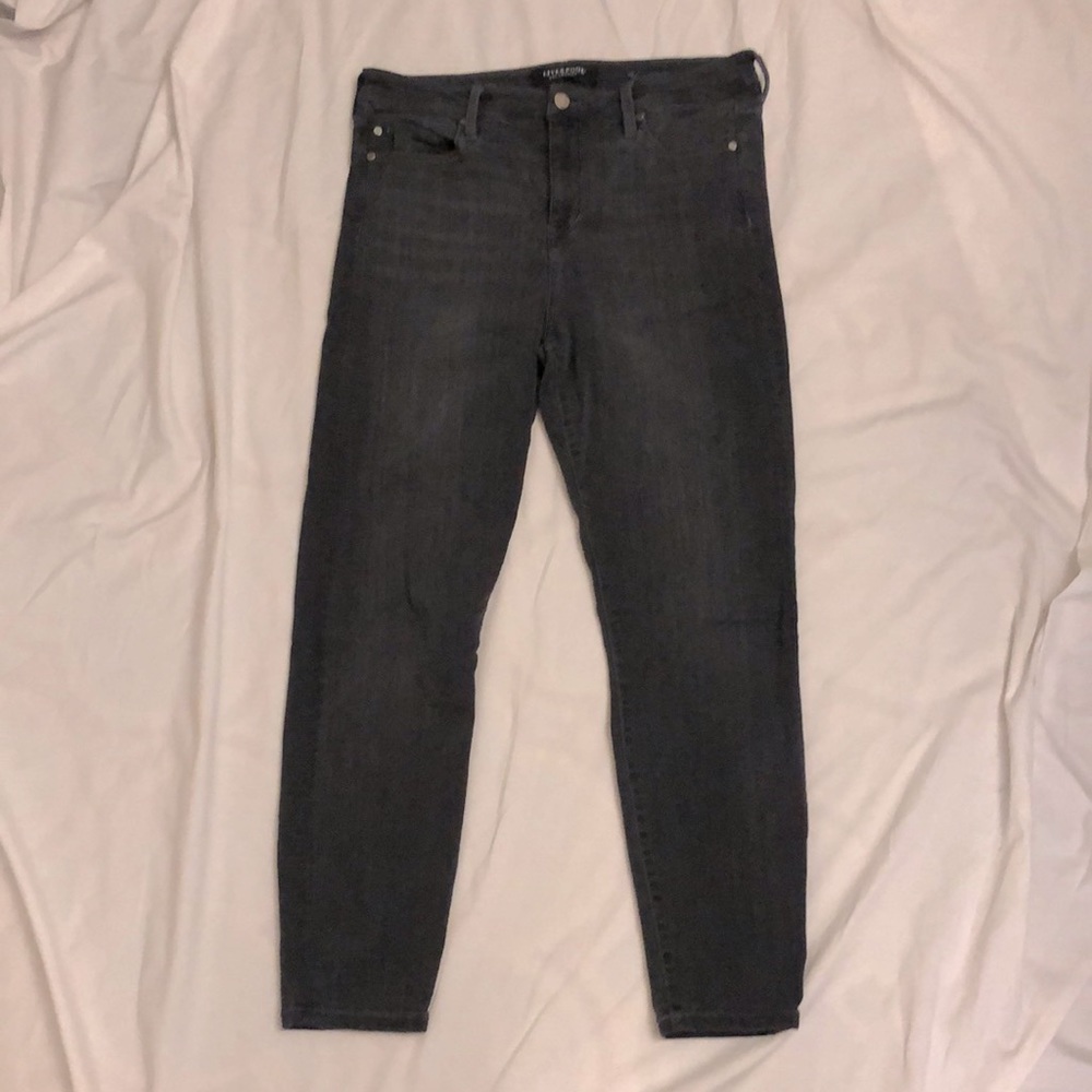 Black skinny Liverpool jeans. Size 10